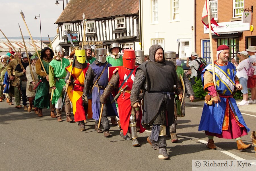 Parade, Battle of Evesham 2018 Re-enactment