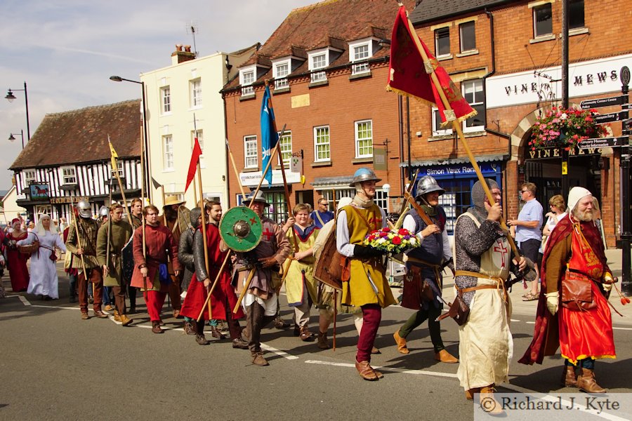 Parade, Battle of Evesham 2018 Re-enactment