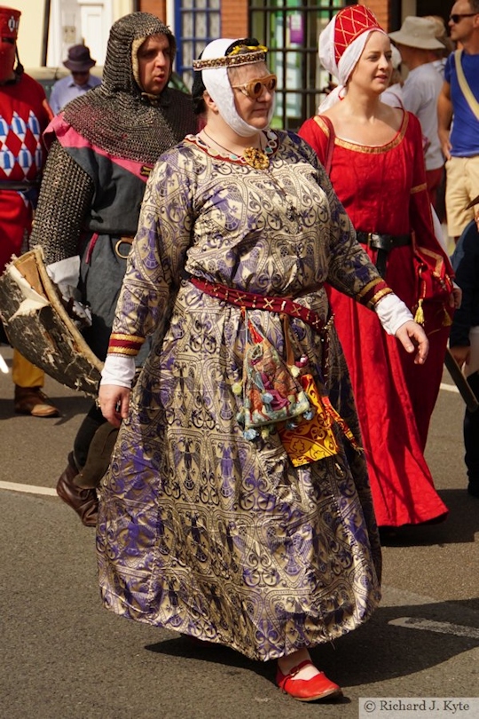 Parade, Battle of Evesham Re-enactment 2018