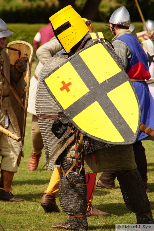 Battle of Lewes Re-enactment : Knight, Battle of Evesham 2018 Re-enactment