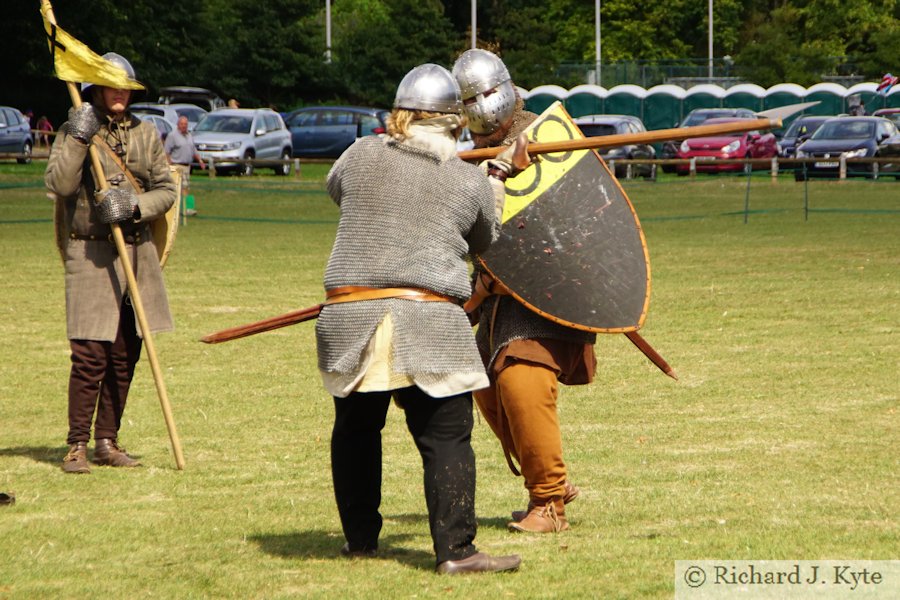 Axe Fight, Battle of Evesham 2018 Re-enactment