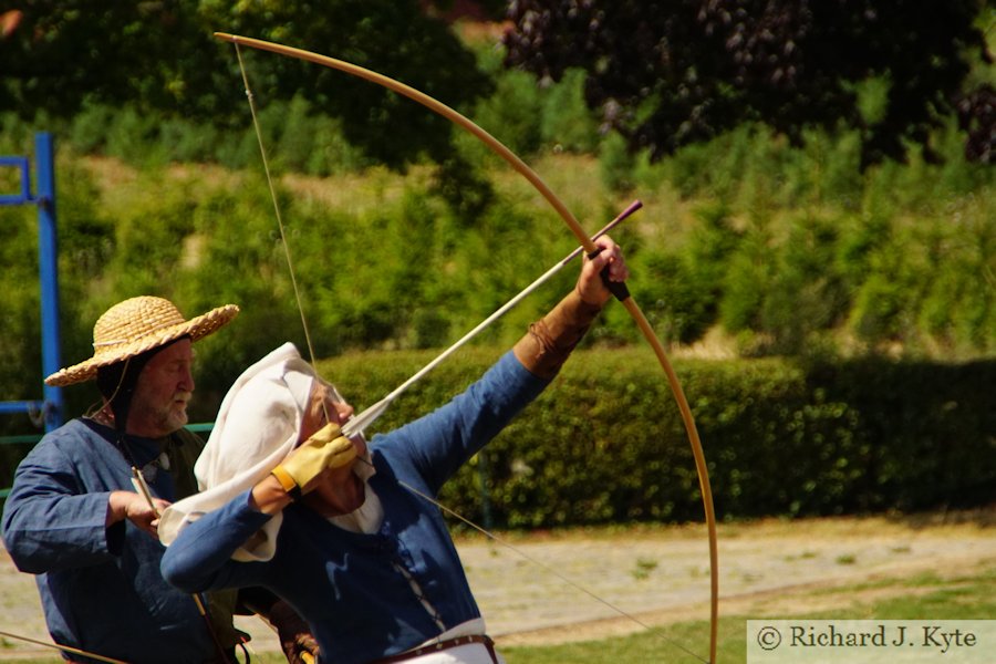 Archery, Battle of Evesham 2018 Re-enactment