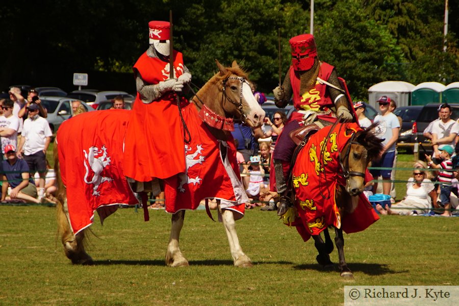 Battle of Evesham 2018 Re-enactment : The cavalry clash