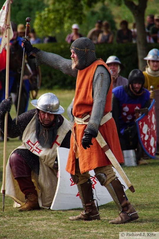 Battle of Evesham 2018 Re-enactment : King Henry III is released