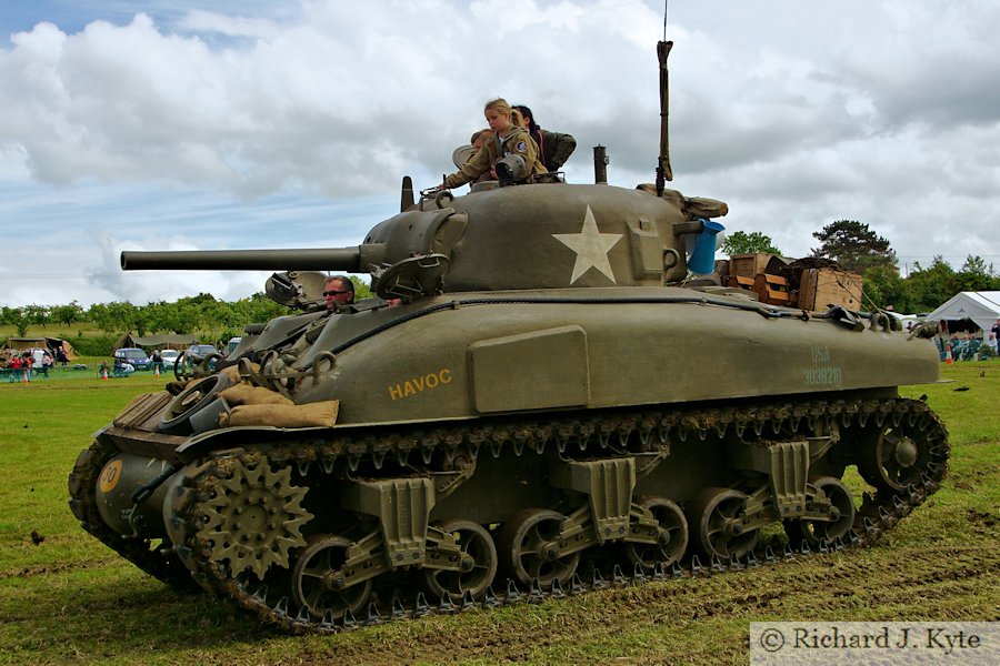 M4 Sherman Tank, Wartime in the Vale 2019