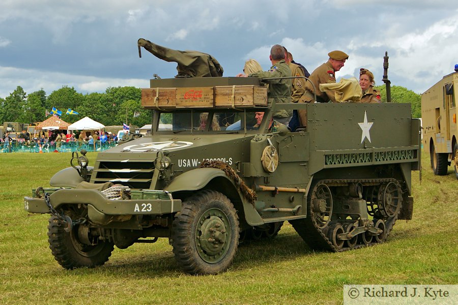 White M3A1 Half Track (A23), Wartime in the Vale 2019