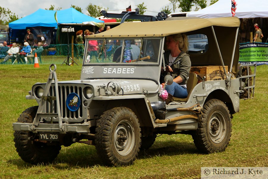 Willys MB (YVL 703/Seabees), Wartime in the Vale 2019