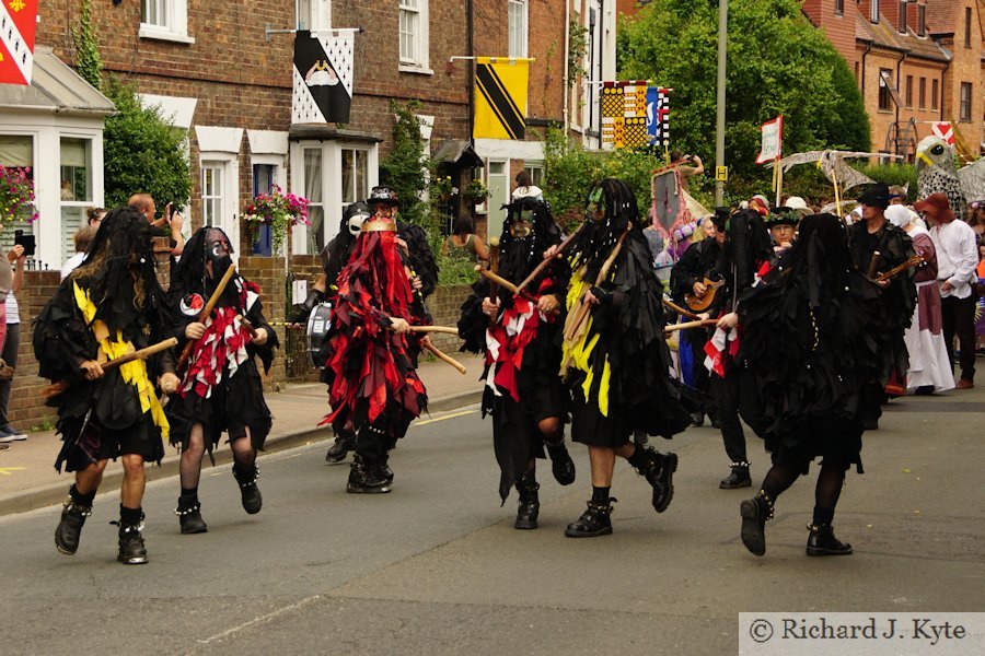 Morris Dancers, Carnival Parade, Tewkesbury Medieval Festival 2019