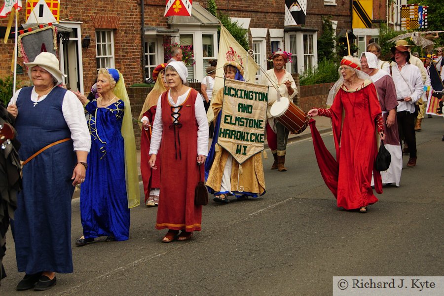 Uckington and Elmstone Hardwick W.I, Carnival Parade, Tewkesbury Medieval Festival 2019