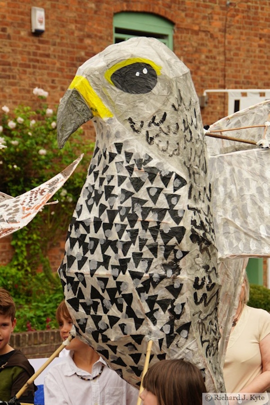 Sculpture, Carnival Parade, Tewkesbury Medieval Festival 2019