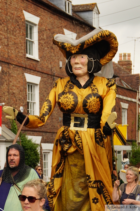 Sculpture, Carnival Parade, Tewkesbury Medieval Festival 2019