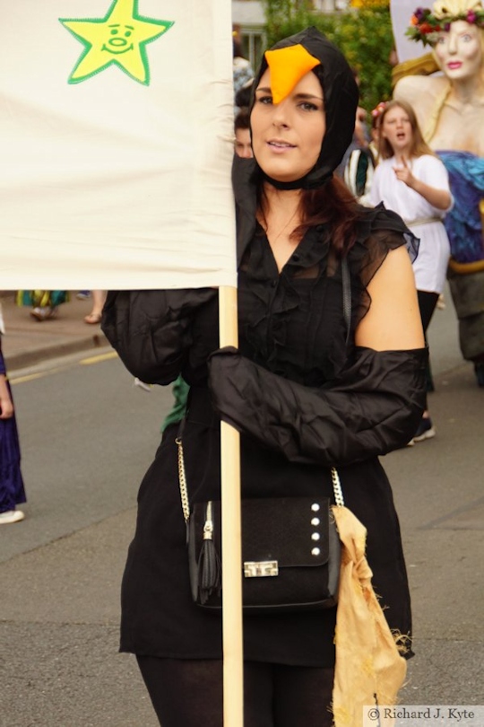 Participant, Carnival Parade, Tewkesbury Medieval Festival 2019