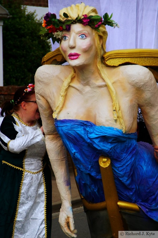 Sculpture, Carnival Parade, Tewkesbury Medieval Festival 2019