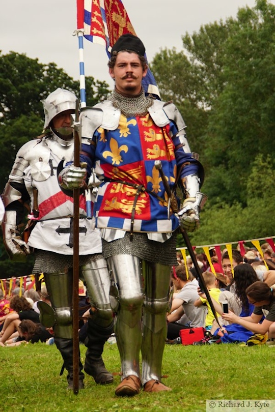 Edmund Beaufort, Duke of Somerset, Battle re-enactment, Tewkesbury Medieval Festival 2019