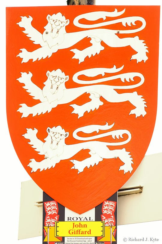 John Giffard (Royal), Battle of Evesham Heraldry
