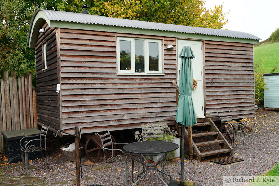 Willow the Shepherd's Hut, Steam and Stars, Somerset