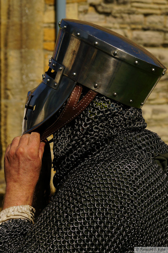 Re-enactor, "Daenu Broedr", Evesham Medieval Market 2020