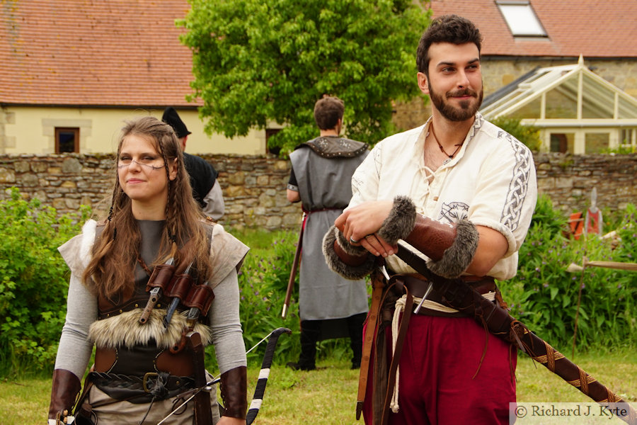 Re-enactors, Evesham Medieval Market 2021