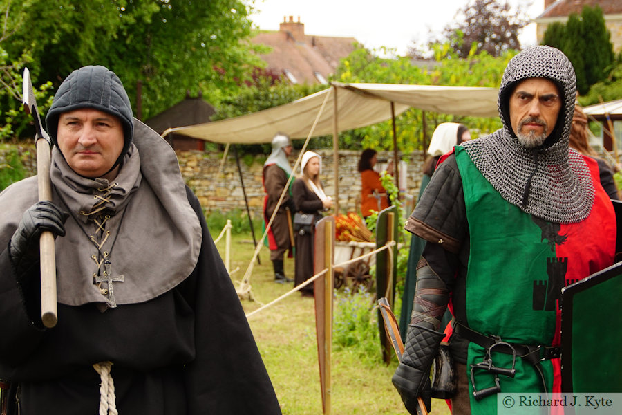 Re-enactors, Evesham Medieval Market 2021