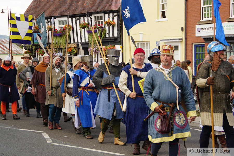 Parade, Battle of Evesham Re-enactment 2021