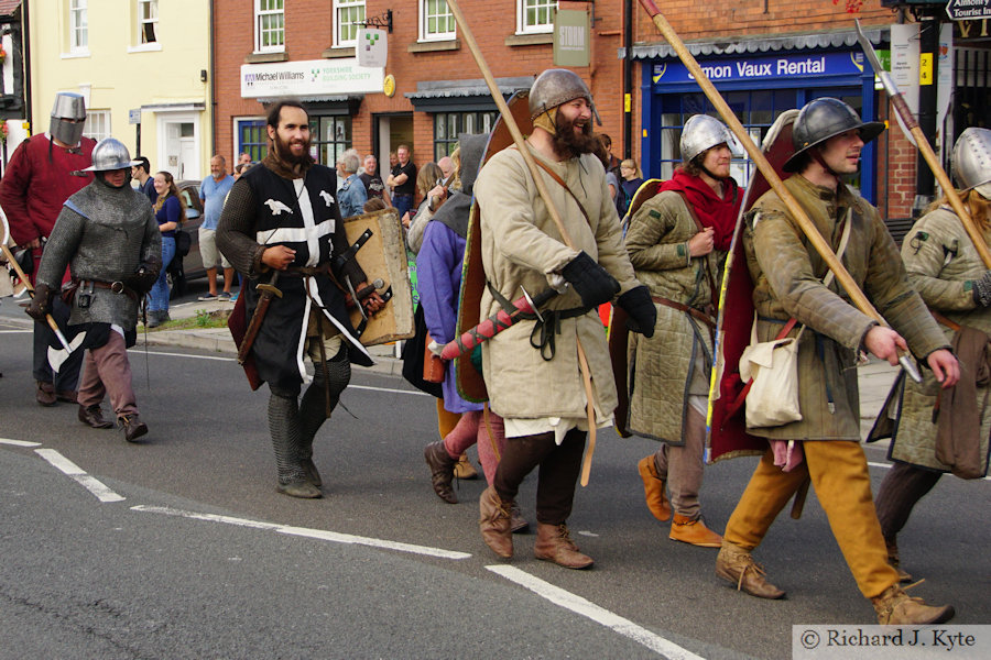 Parade, Battle of Evesham Re-enactment 2021