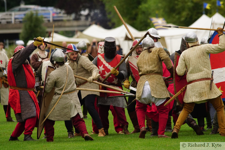 Infantry Training, Battle of Evesham Re-enactment 2021