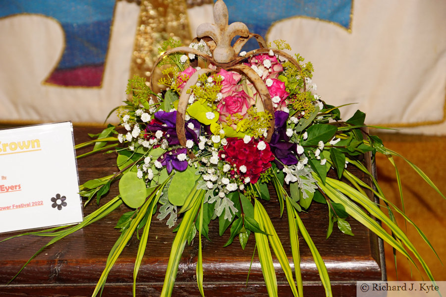 Flower Display:  "The Crown" (1), Eckington Open Gardens and Flower Festival 2022