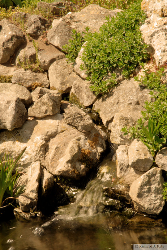 Waterfall, Garden 12: "Brook House", Eckington Open Gardens and Flower Festival 2022