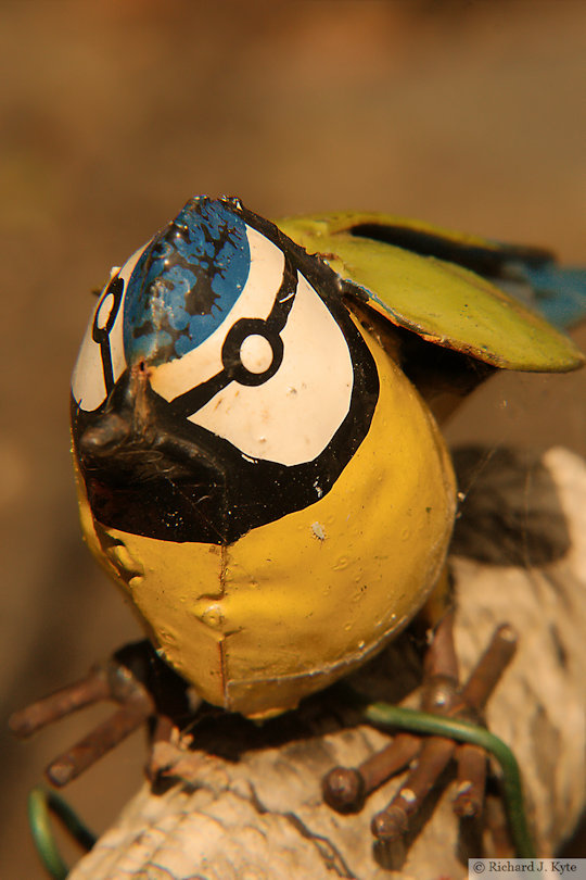 Bird Ornament, Garden 22: "Quietways", Eckington Open Gardens and Flower Festival 2022