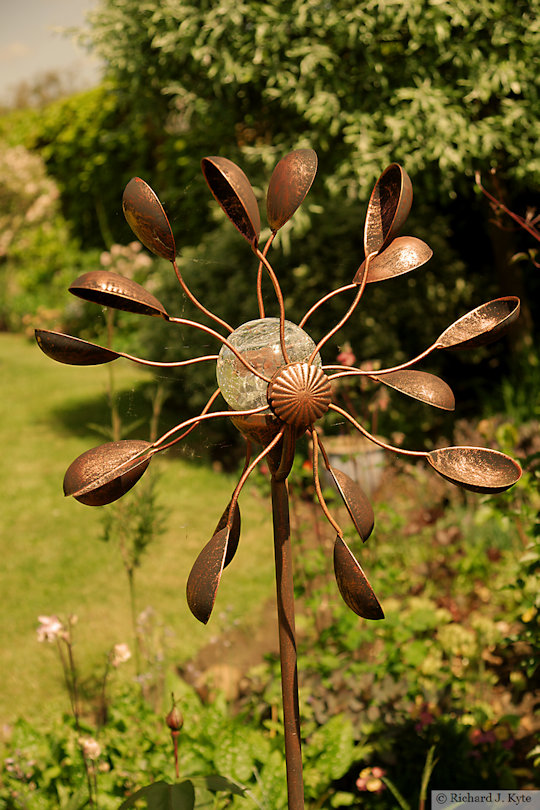 Ornament, Garden 24: "Joyous Gard", Eckington Open Gardens and Flower Festival 2022