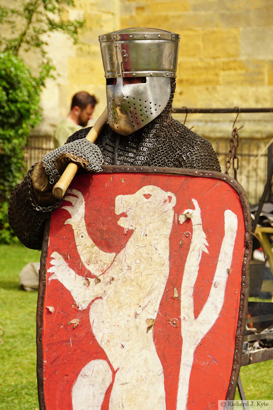 Re-enactor, Evesham Medieval Market 2022