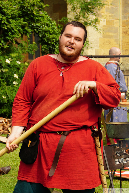 Re-enactor, Evesham Medieval Market 2022