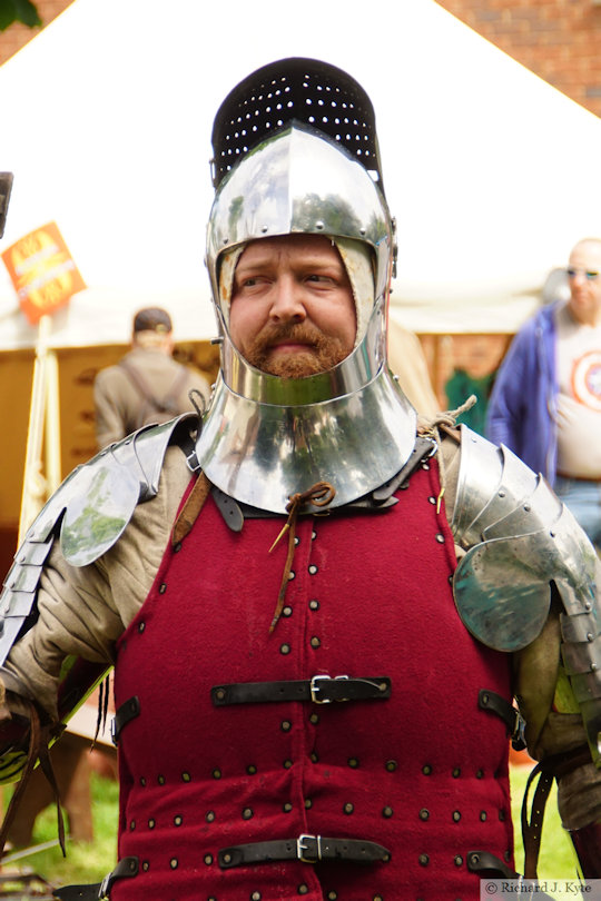 Re-enactor, Evesham Medieval Market 2022