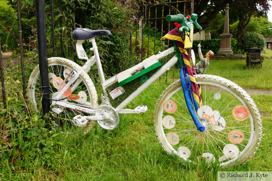 Bike 17: "Robert BIKEen-Powell" by 1st Evesham 1st Hampton Cub Scouts, Vale Active Art 2022