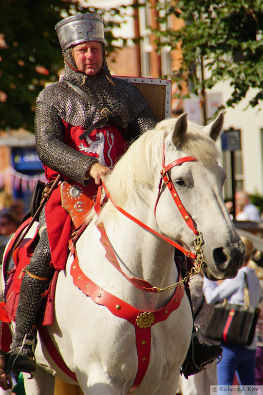 "Simon de Montfort", Parade, Battle of Evesham Re-enactment 2022