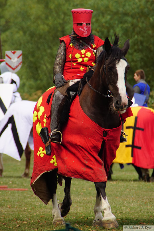 "Gilbert de Umfraville", Cavalry Display, Battle of Evesham Re-enactment 2022
