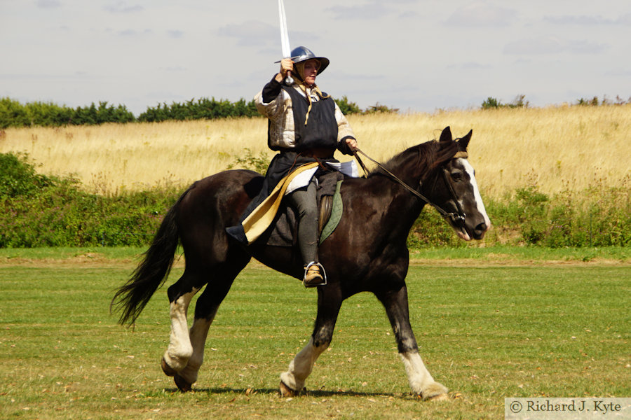 Cavalry Display, Battle of Evesham Re-enactment 2022