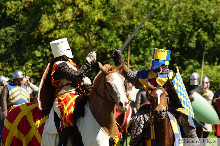 Cavalry, Battle of Lewes Re-enactment, Evesham 2022
