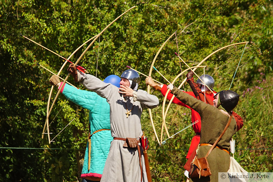 Archers, Battle of Lewes Re-enactment, Evesham 2022