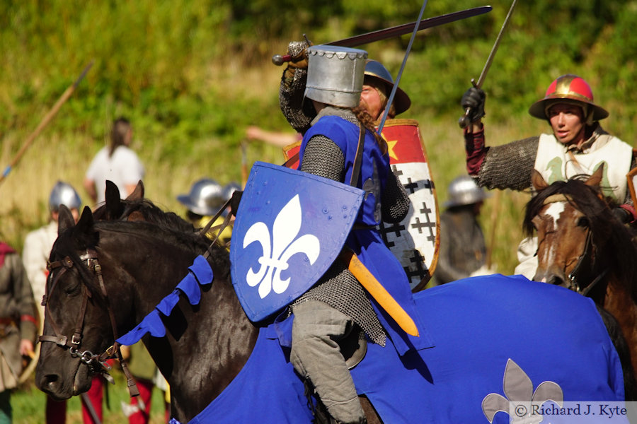 Cavalry Clash, Battle of Evesham Re-enactment 2022