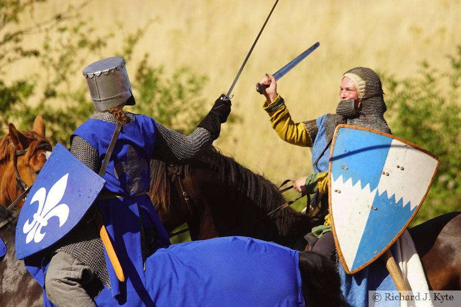 Cavalry Clash, Battle of Evesham Re-enactment 2022