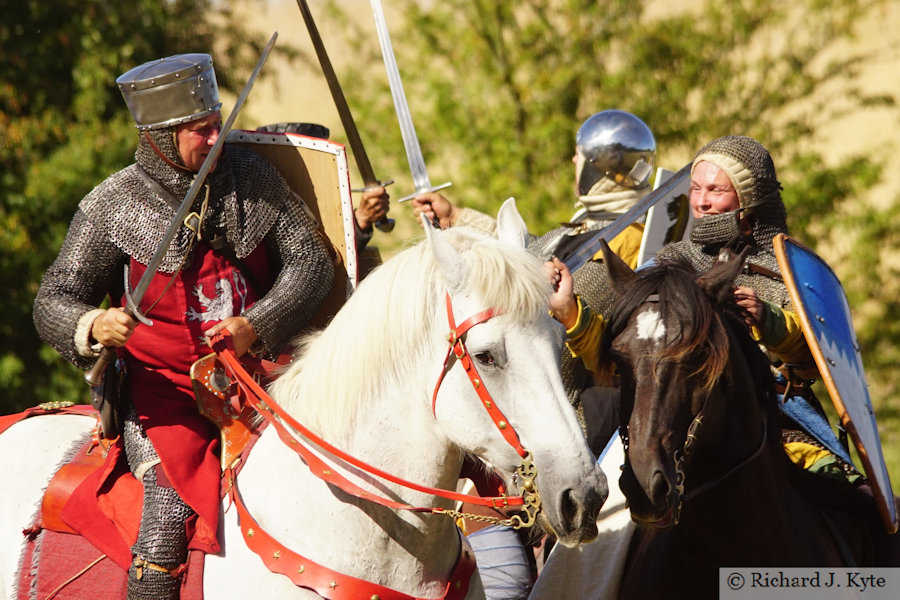 Cavalry Clash, Battle of Evesham Re-enactment 2022