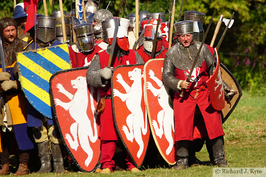 Boar's Head Formation, Battle of Evesham Re-enactment 2022