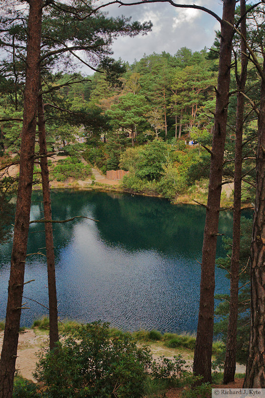 The Blue Pool, looking northwest, Isle of Purbeck, Dorset