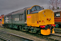 37508 "Railfreight" at Bridgnorth, Severn Valley Railway