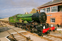 5029 "Nunney Castle" at Blue Anchor 5029 "Nunney Castle" at Blue Anchor