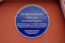 Sir Henry Fowler Blue Plaque Unveiling Photographs
