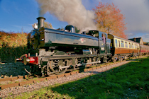 GWR 8750 Class no. 9681 at Whitecroft, Dean Forest Railway GWR 8750 Class no. 9681 at Whitecroft, Dean Forest Railway