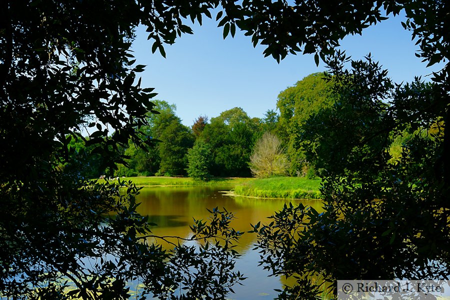 Looking across the Lake towards the Grotto, Croome Park, Worcestershire