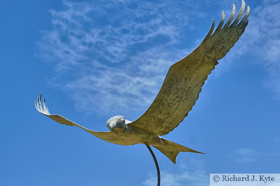 Red Kite Sculpture, The Walled Garden, Croome Park, Worcestershire